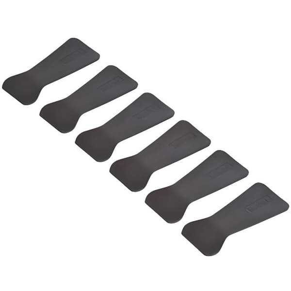 Kit med 6 spatlar för TEFAL raclettegrill - XA900203 serie2 1060 XA900203 3910212 3910212 - 39102 - Svart