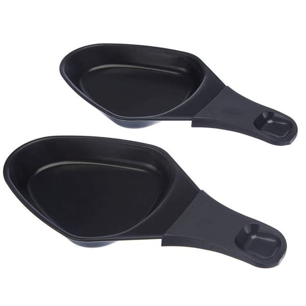 Non-stick racletteskål Oval Svart
