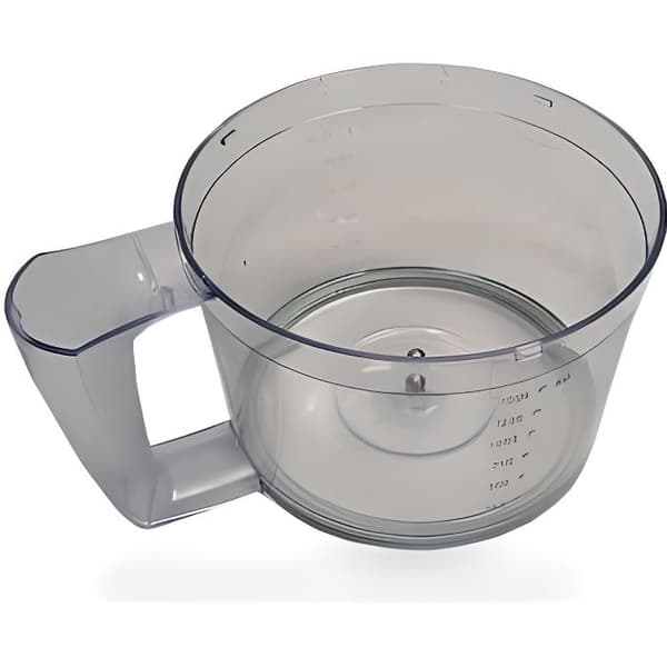 Plastskål för Philips multifunktionsrobot - HR7600/10 HR7605 HR7605/00 HR7605/10 HR7605/11 - Vit - 350W