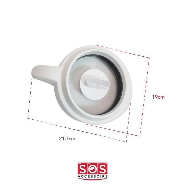Couvercle till skål för blender soup & co Moulinex SS-1530000889