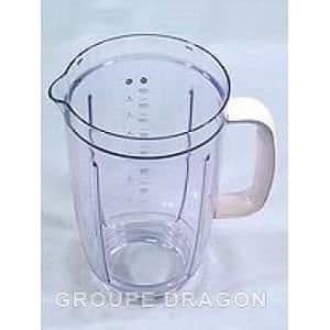 Bol Blender Acrylique 1,5L - KENWOOD - Vit Handtag - Original Tillbehör - Mixrar