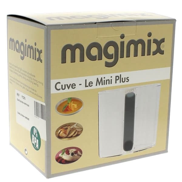 Bol mini plus handtag svart 17276 - robot magimix