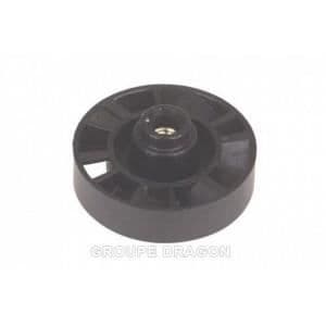 Full coupling - BRAUN - Multiquick3 - Black - Accessory for kitchen robot - Original part
