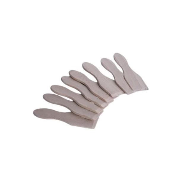 Träspadar - LAGRANGE - SP509100 - Set om 8 - För ostmaskin - Beige färg