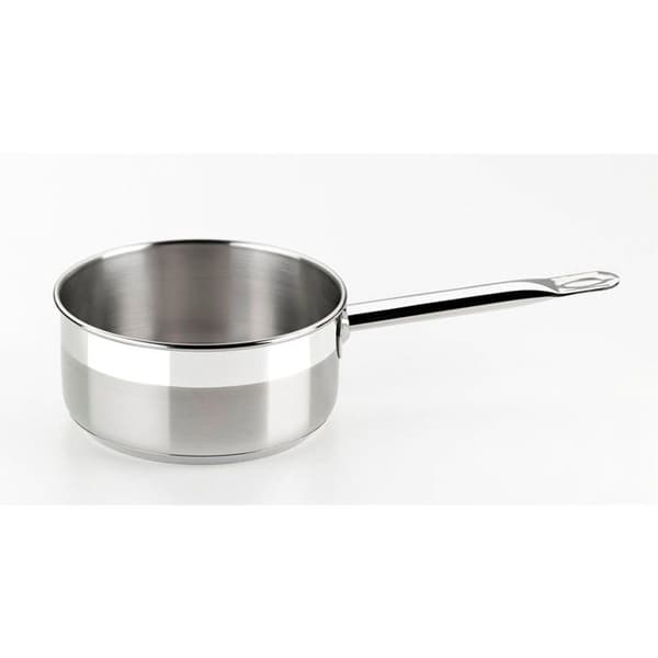 BRA Professionell | Grytor, 5 Delar, Rostfritt Stål 18/10 med Glaslock, Kompatibel med alla värmekällor inklusive Induktion