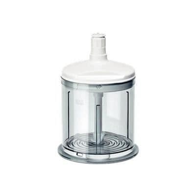Bosch MFZ4050 XL mathackare kompatibel med Bosch MFQ4-seriens blandare och MSM7-seriens stavmixer - Vit
