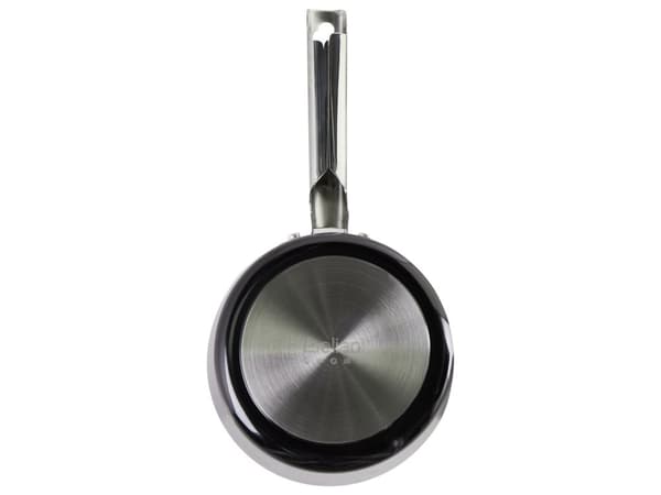 10-delers Grytesett Svart Aluminium Keramisk Belegg Non-Stick 3 Kasseroller med Lokk 2 Stekepanner