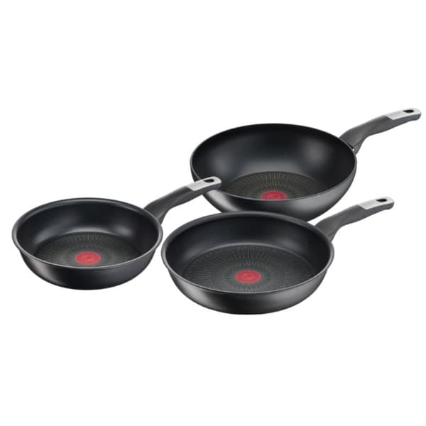 TEFAL UNLIMITED Grytvana 3 delar: stekpannor 24/28 cm + wokpanna 28 cm G2559123