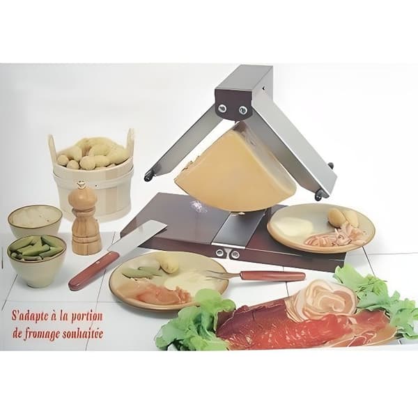 Electric Raclette - BRON COUCKE - La Brézière - 900W - 2 till 8 personer - Kompakt och praktisk