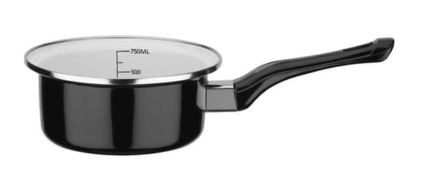 Gsw kokkärl - 255134 - Svart - Vit Set med 7 kastruller