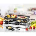 Miniatyrbild 4 av 4: Raclettegrill - Rommelsbacher - RC 1400 - 1400 Watt - 8 personer - Svart