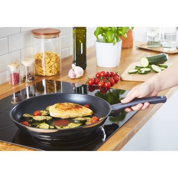 TEFAL G713SB45 Daily Cook Set 11 delar ROSTFRITT STÅL: 16 cm kastrull + 20 och 24 cm grytor med lock + 28 cm långpanna + 5 redskap