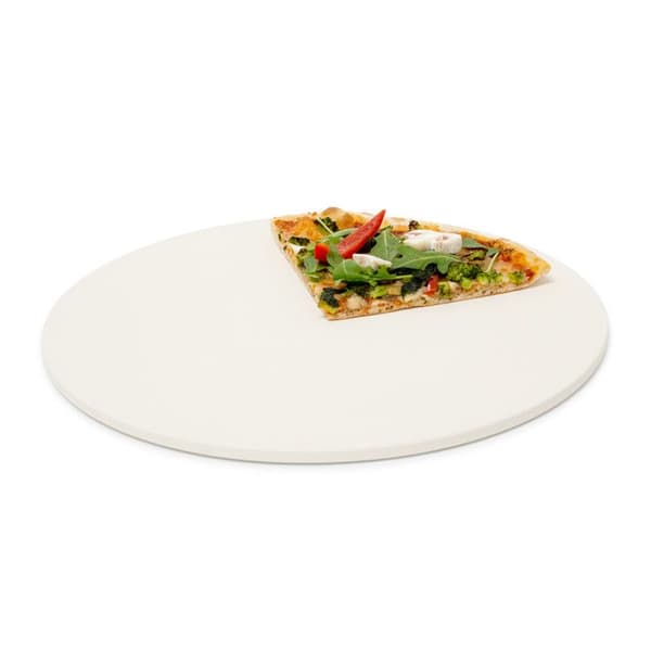 Relaxdays Pizzasten Diameter 33 cm Tjocklek; 1 cm Bakning Grillsten Köksredskap Bröd, beige