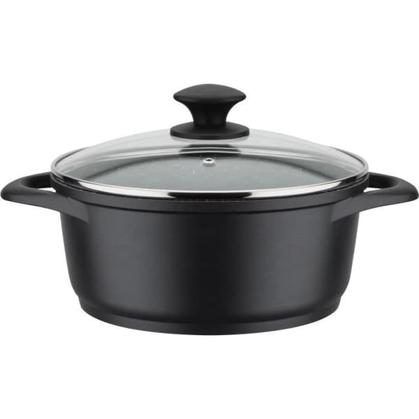 Set med 10 delar köksredskap - GSW - GOURMET GRANIT - Aluminiumgjutning - Induktion