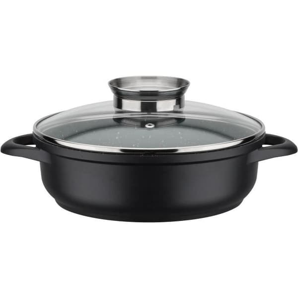 Set med 10 delar köksredskap - GSW - GOURMET GRANIT - Aluminiumgjutning - Induktion