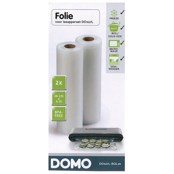 Rullar för svetsare DOMO DO327L-ROL28 - Bredd 28cm - Längd 6m - BPA-fri