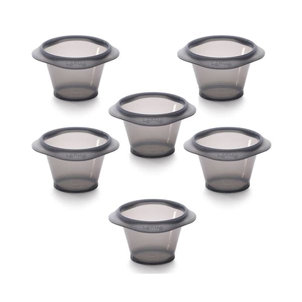 LEKUE - Set med 6 silikonchokladfondantformar