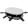 Miniatyrbild 3 av 4: 3 i 1 Raclette Set - LEOGREEN - Naturstensgrill - Komplett set med kokplattor