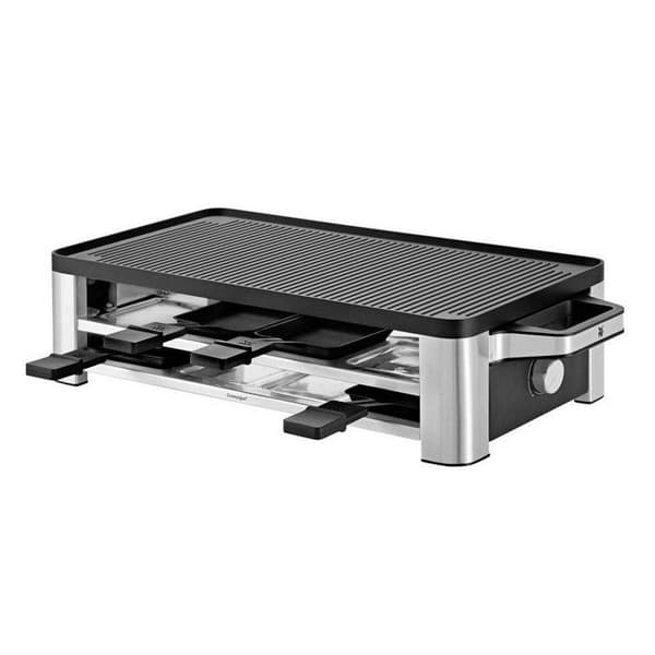 WMF LONO Raclette &amp; Grill för 8 personer - Vändbar non-stick gjutjärnsplatta - 1500W
