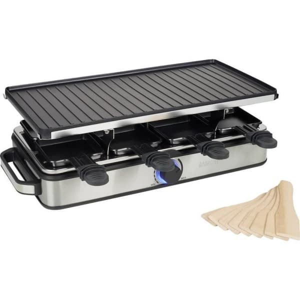 Racletteapparat - Princess - 01.162645.01.001 - Non-stick - 8 personer - Multifunktionell