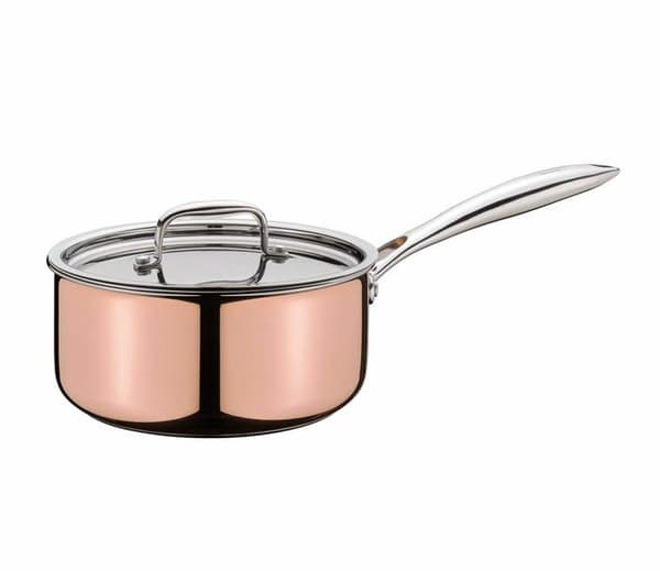 Unbekannt - 0715510616 - Spring culi Nox Gryta med lock, rostfritt stål, silver, 10,8 x 20,4 x 36,8 cm