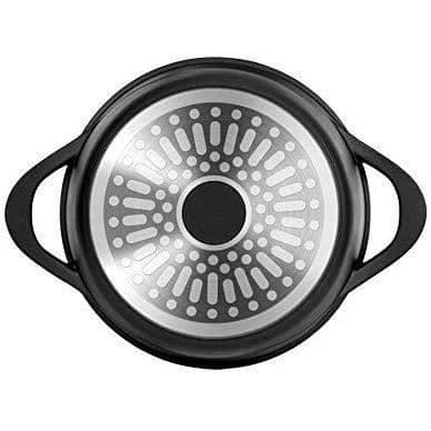 Köksset - Smile - MGK12 Negro - Non-stick - Induktion - 8 delar
