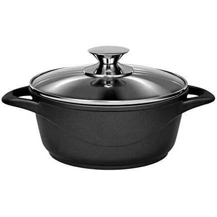 Köksset - Smile - MGK12 Negro - Non-stick - Induktion - 8 delar