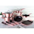 Miniatyrbild 3 av 6: Induktionskokkärl 12 Delar Aluminium Non-stick Utan PFOA Berlinger Haus I-Rose Rosé 98151