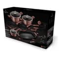Miniatyrbild 6 av 6: Induktionskokkärl 12 Delar Aluminium Non-stick Utan PFOA Berlinger Haus I-Rose Rosé 98151