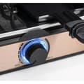 Miniatyrbild 2 av 5: Bestron Raclette-grill Elektrisk raclette för upp till 8 personer, 8 stekpannor och 8 skrapor, 1400 Watt, Färg: koppar
