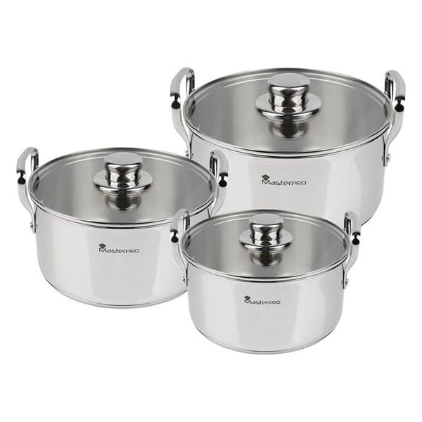 Masterpro SMART MP kokkärl i rostfritt stål (6 st) - 6926427600002