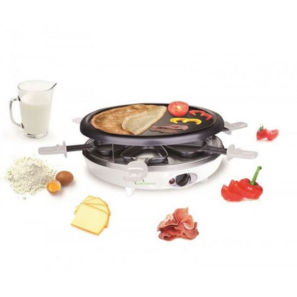 LITE BALANS - Raclette plancha crepe maker Trio 6 koppar