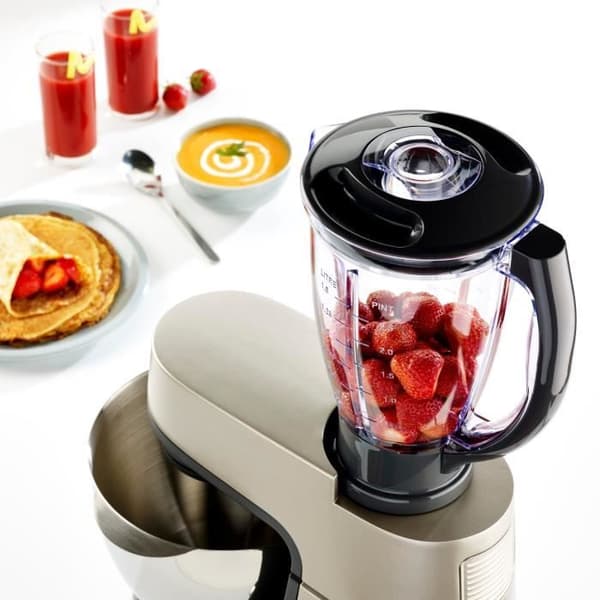 Blenderskål för MasterChef Gourmet Robot - MOULINEX - XF634BB1 - Plast - Svart - Mixer