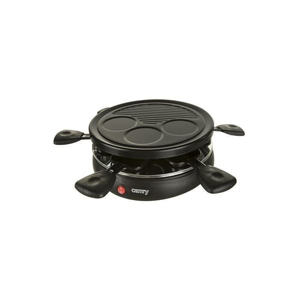 Raclette/grill - CAMRY - CR 6606 - 1200 Watt - Svart - 6 personer