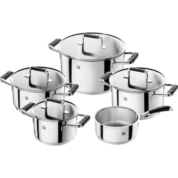 Köksredskap CORNELIA POLETTO BY ZWILLING 5 Delar i Induktionsrostfritt Stål, Silverfärgad