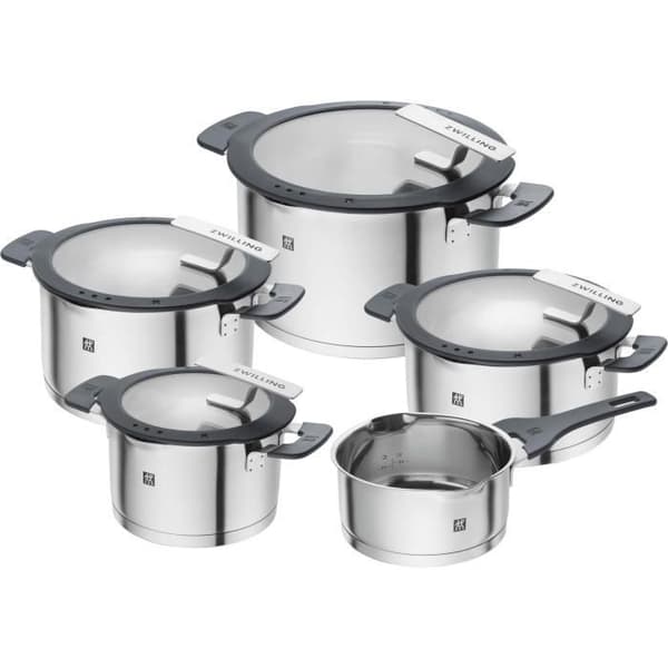 ZWILLING SIMPLIFY KOKKORKAR AV ROSTFRITT STÅL, 5 DELAR, T