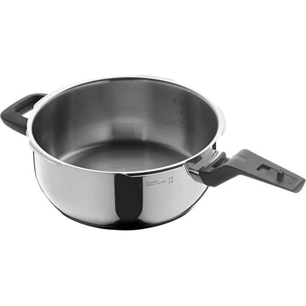 WMF Perfect Premium Snabb stekpanna, 3 l, utan lock, 22 cm, i polerat Cromargan rostfritt stål
