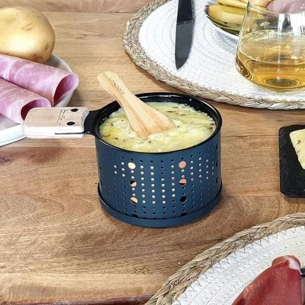 Bougie Raclette Maskin - 2 Personer Övrigt - Blå - Små hushållsapparater