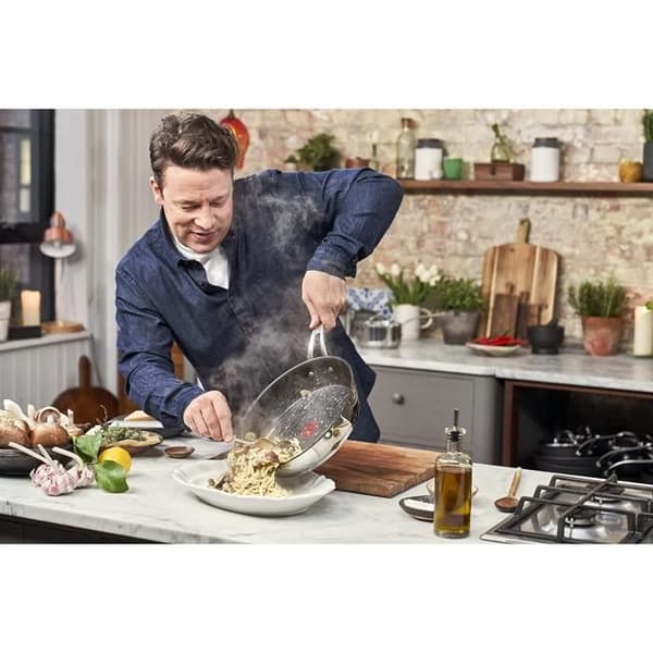 Kastruller - TEFAL - Jamie Oliver Cooks Classic - Rostfritt stål - 7 delar - Induktion