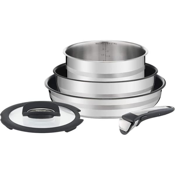 Tefal Ingenio Jamie Oliver L9569032 Kokkärl i rostfritt stål 5-delarsset