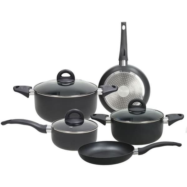 Tognana Copper Charcoal Gryta- och panna-set 8 delar