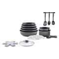Miniatyrbillede 1 af 6: Køkkengrejsæt - Alle kogeplader inklusive induktion - ART & CUISINE - AC1824 - Aluminium - 18 dele - Non-stick - Aftageligt håndtag