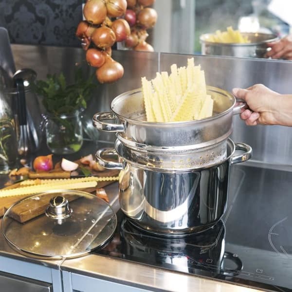 BAUMALU Pastakoger i rustfrit stål - 20 cm