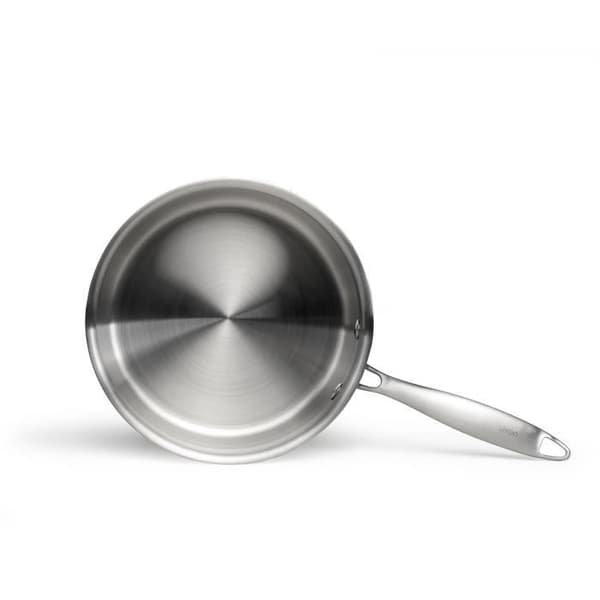 Brigade - 20 cm rustfri stålgryde - LIVOO - MEP161 - Tredobbelt rustfrit stål - Velegnet til alle kogeplader, inklusive induktion - Lavet i Frankrig