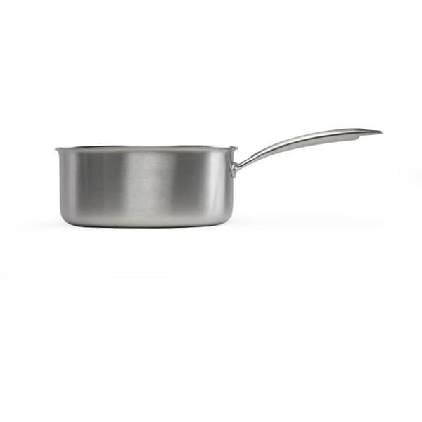 Brigade - 20 cm rustfri stålgryde - LIVOO - MEP161 - Tredobbelt rustfrit stål - Velegnet til alle kogeplader, inklusive induktion - Lavet i Frankrig