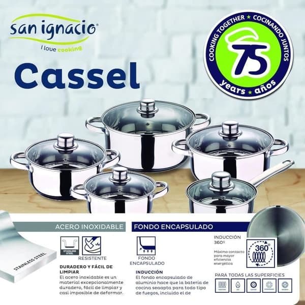Köksset 12 delar SAN IGNACIO Cassel