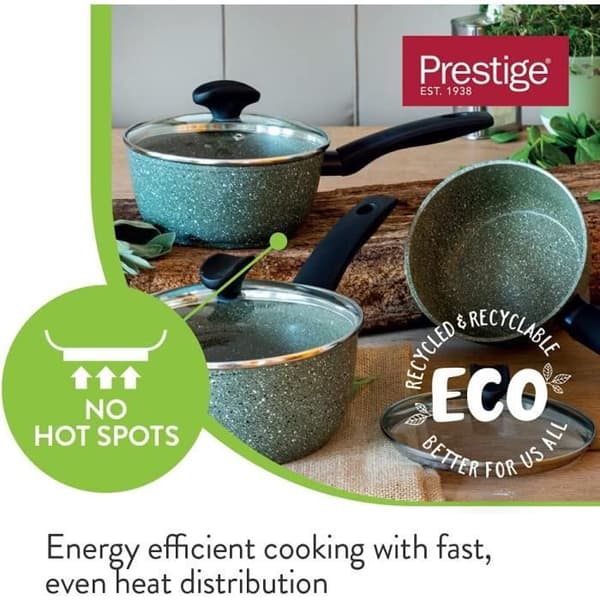 Ekologisk köksutrustning Prestige, 4 delar M.O - Grön