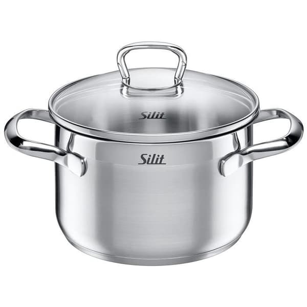 Silit Set om 4 Grytor i Rostfritt Stål, Silver, 24 cm - 2109273608