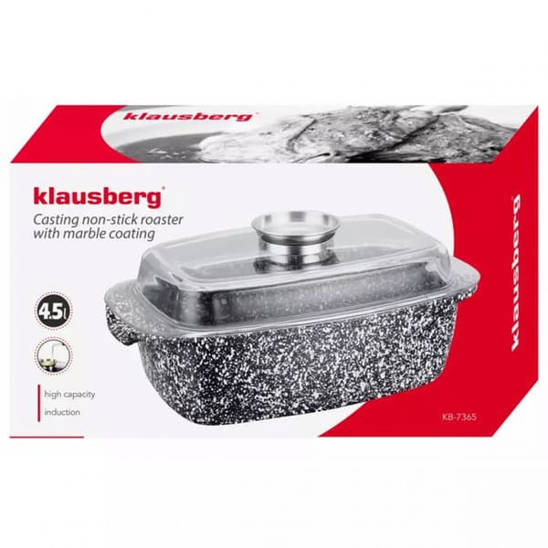 BRYTFANNA CERAMICZNA 32cm MED LOCK KLAUSBERG KB-7365