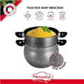 Miniatyrbillede 4 af 6: Couscoussier - MENASTYL - 6020033 - Marmorlook aluminium - 9 liter - Velegnet til alle varmekilder inklusive induktion
